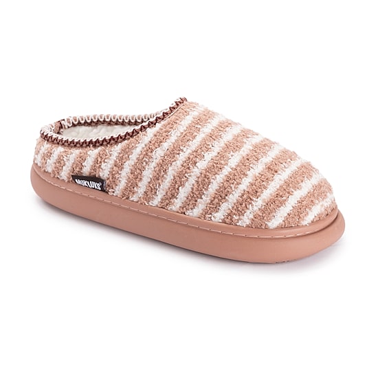 Muk Luks Womens Memory Foam Slip Resistant Clog Slippers