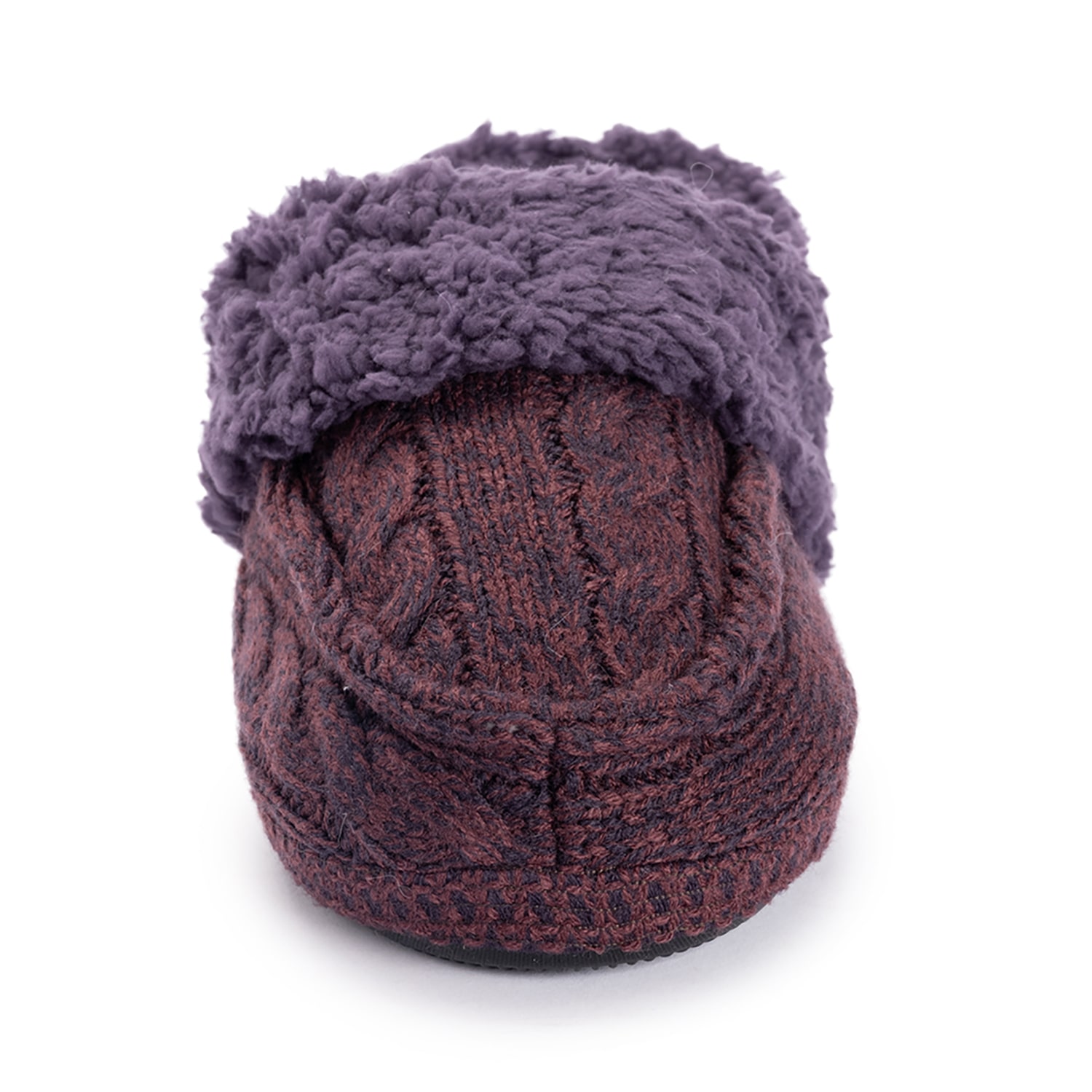 Muk Luks Ml F 26 Ds Slippers Womens Memory Foam Slip Resistant Slip-On