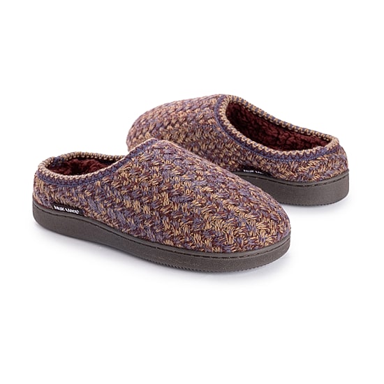 Muk Luks Womens Memory Foam Slip Resistant Clog Slippers