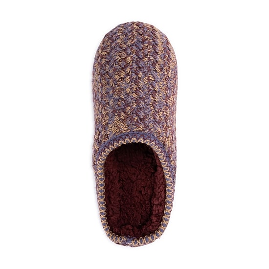 Muk Luks Womens Memory Foam Slip Resistant Clog Slippers