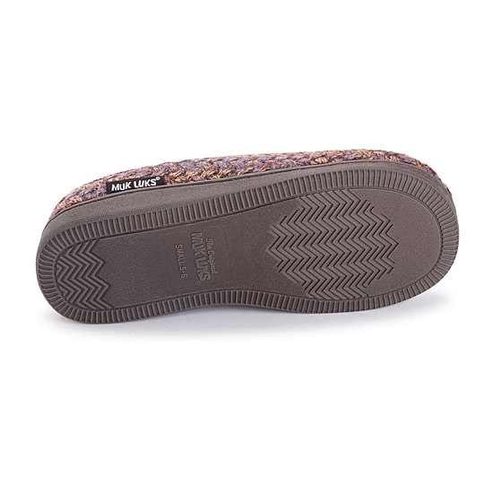 Muk Luks Womens Memory Foam Slip Resistant Clog Slippers