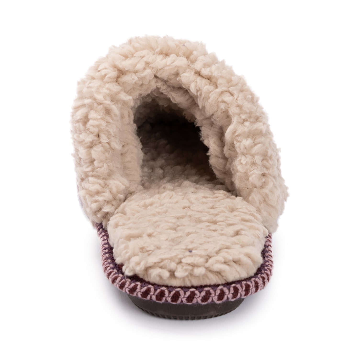 Muk Luks Ml F 26 Ds Slippers Womens Memory Foam Slip Resistant Slip-On