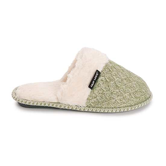Muk Luks Womens Memory Foam Slip Resistant Slip-On Slippers
