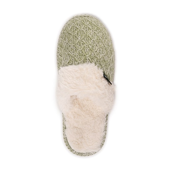 Muk Luks Womens Memory Foam Slip Resistant Slip-On Slippers