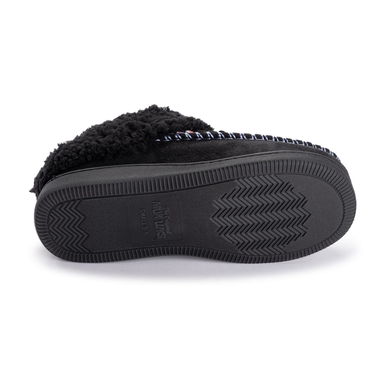 Muk Luks Ml F 26 Ds Slippers Womens Memory Foam Slip Resistant Slip-On