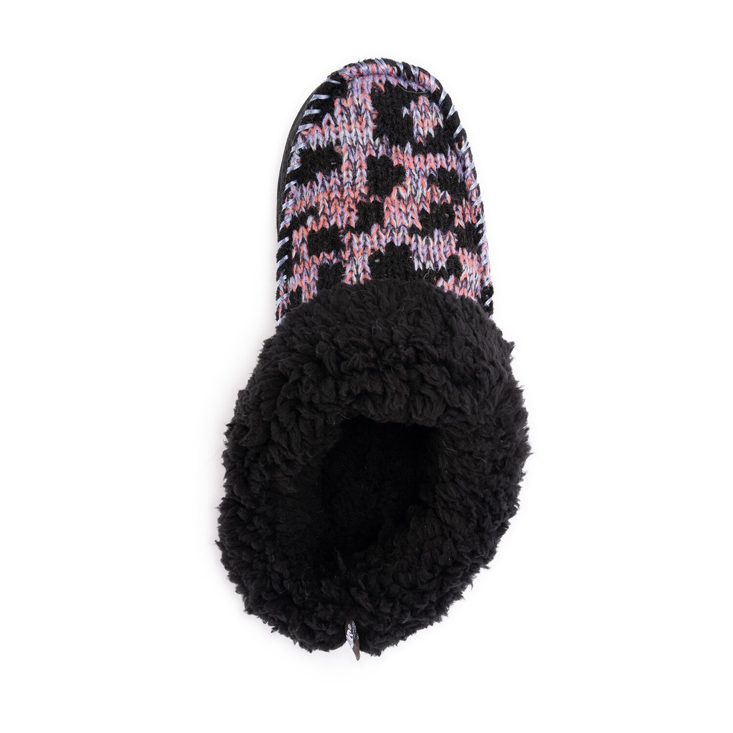Muk Luks Ml F 26 Ds Slippers Womens Memory Foam Slip Resistant Slip-On