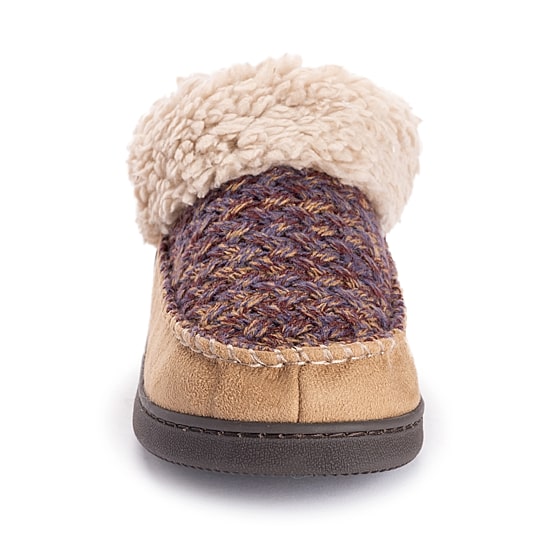 Muk Luks Womens Memory Foam Slip Resistant Slip-On Slippers