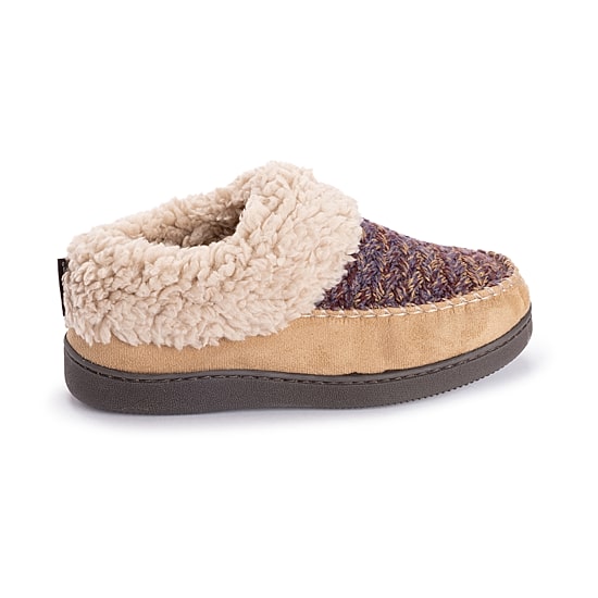 Muk Luks Womens Memory Foam Slip Resistant Slip-On Slippers