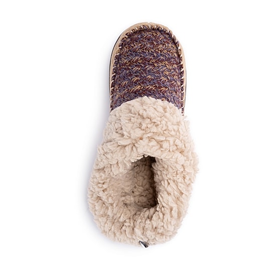 Muk Luks Womens Memory Foam Slip Resistant Slip-On Slippers