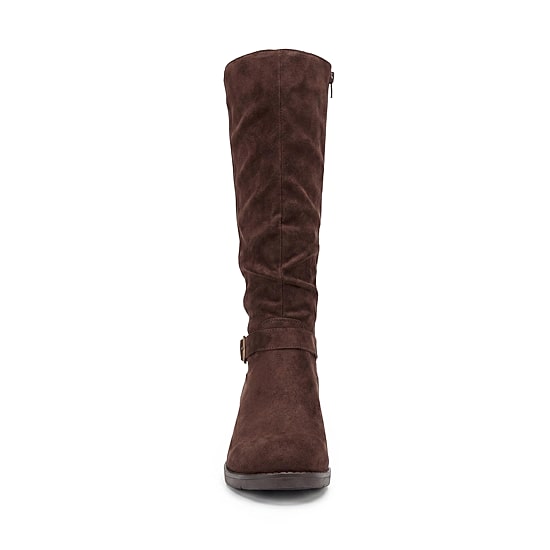 Pop Womens Kayley Flat Heel Slouch Boots