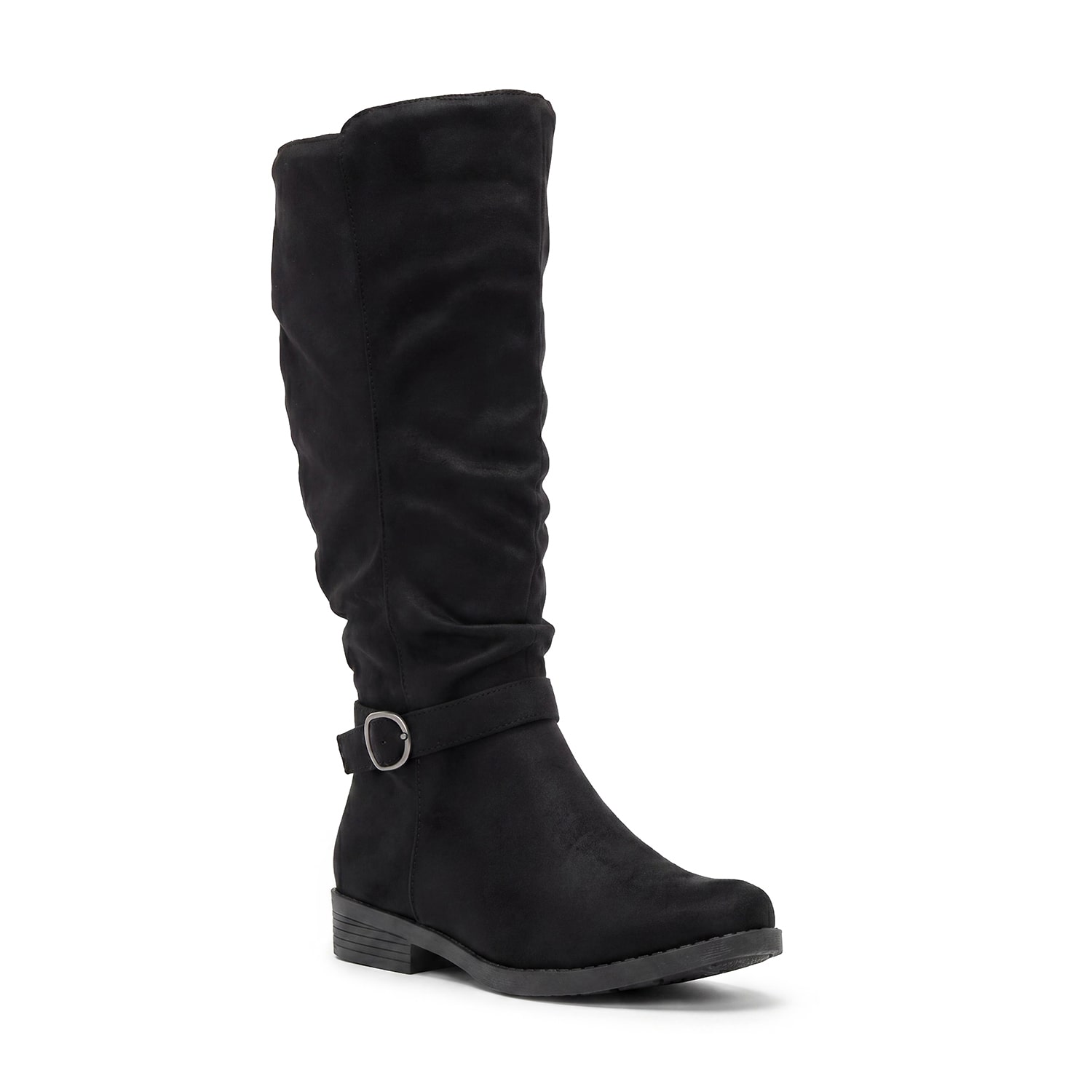 Pop Womens Kayley Flat Heel Slouch Boots