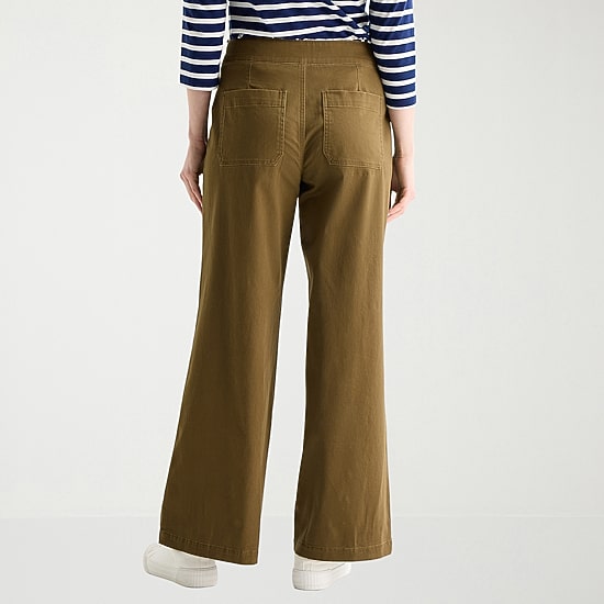 St. John's Bay Womens Tall Wide Leg Trouser