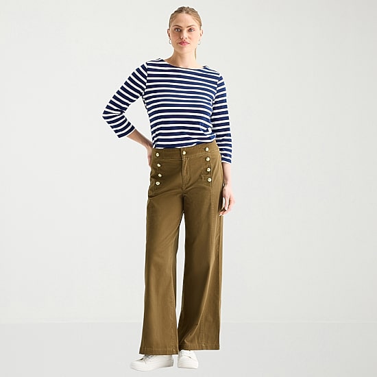 St. John's Bay Womens Tall Wide Leg Trouser