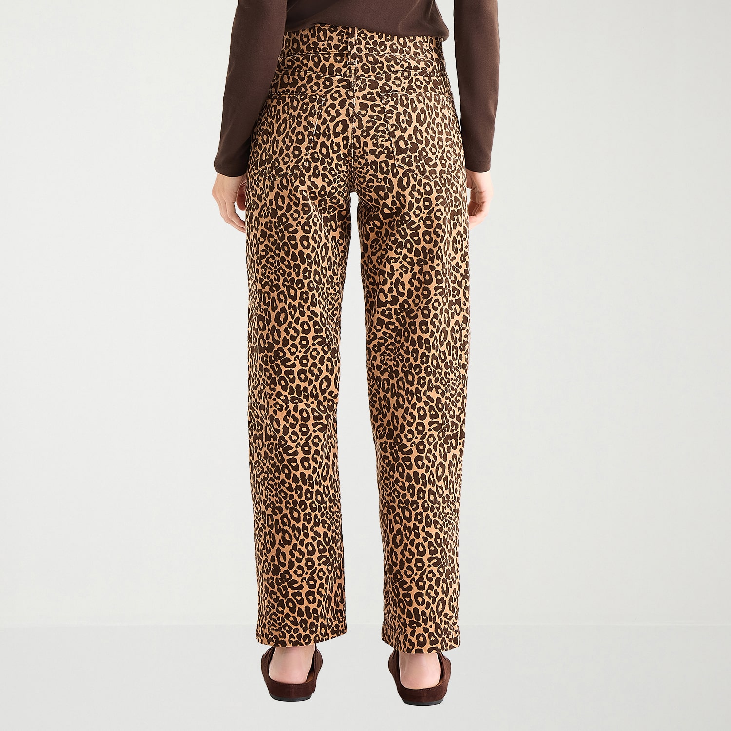 St. John's Bay Womens Tall High Rise Wide Leg Corduroy Pant