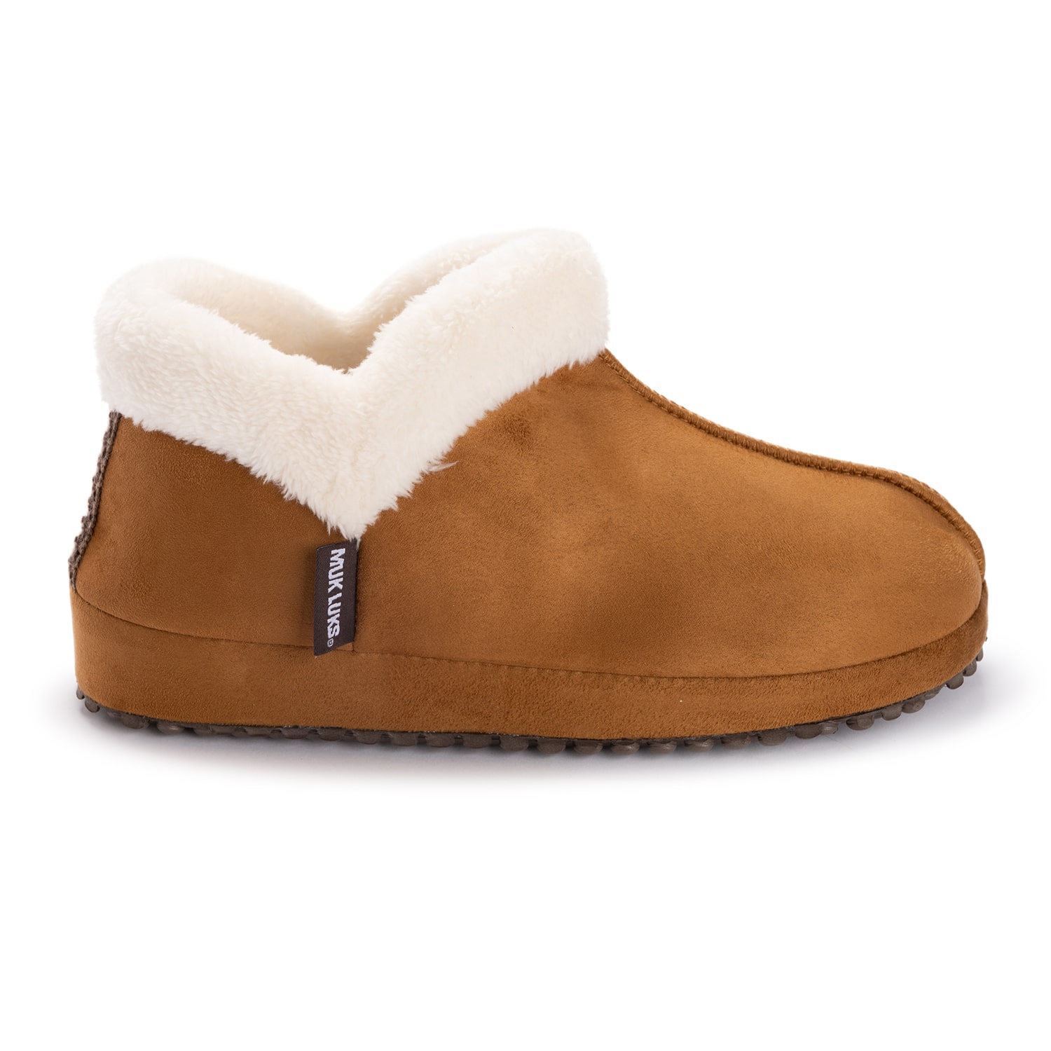 Muk Luks Ml F 26 Ds Slippers Womens Memory Foam Slip Resistant Bootie