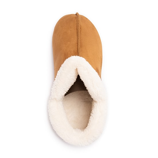 Muk Luks Ml F 26 Ds Womens Memory Foam Slip Resistant Bootie Slippers