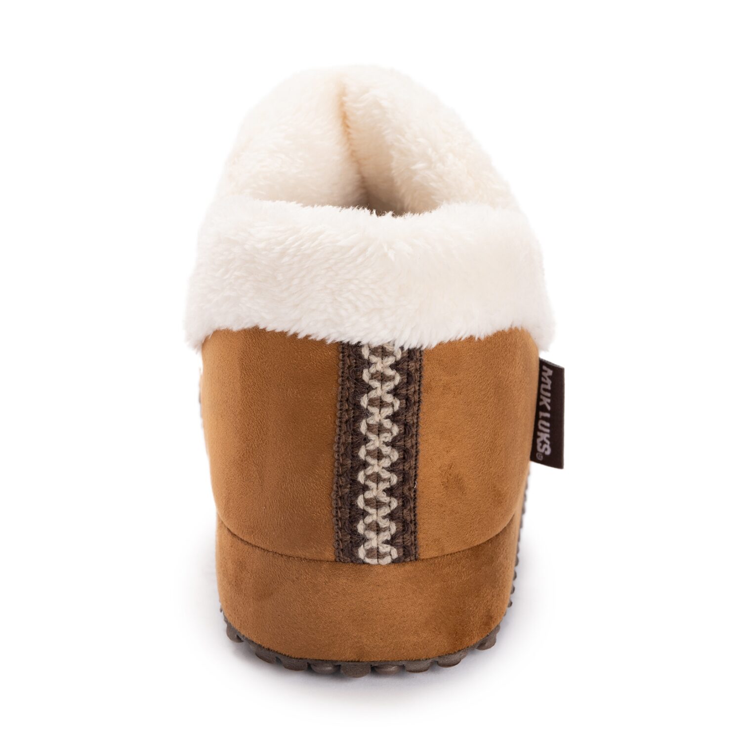 Muk Luks Ml F 26 Ds Slippers Womens Memory Foam Slip Resistant Bootie