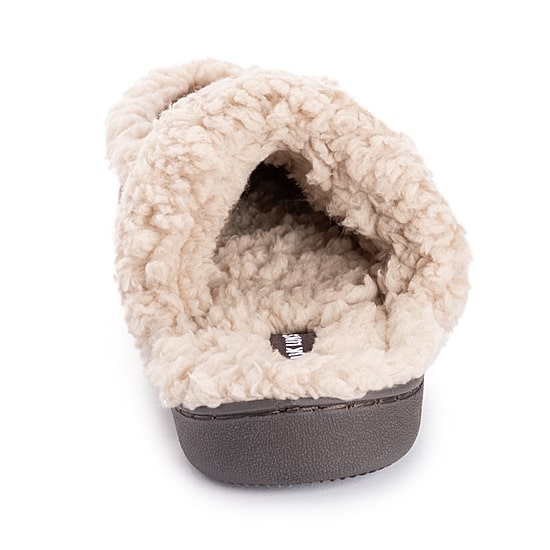 Muk Luks Womens Memory Foam Slip Resistant Slip-On Slippers