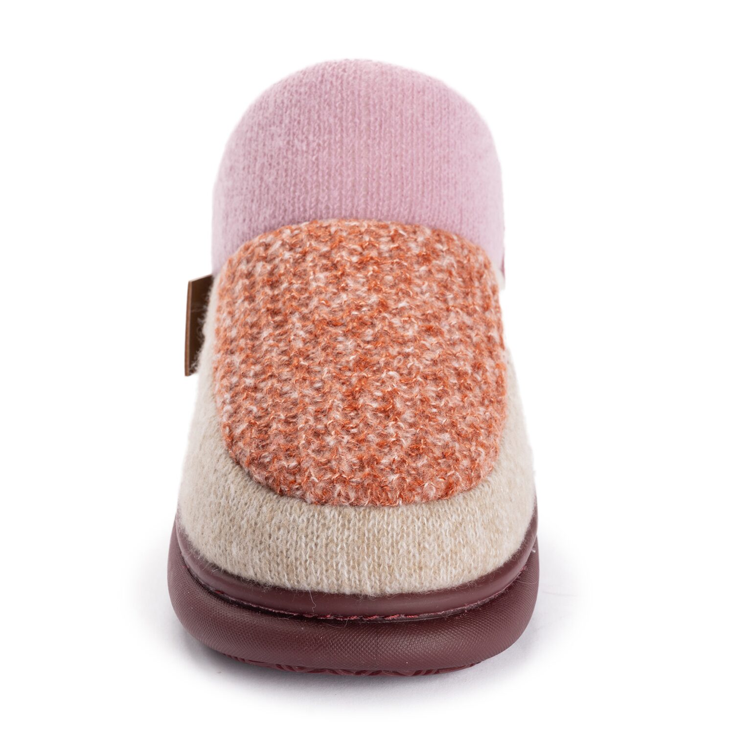 Muk Luks Ml F 26 Ds Slippers Womens Memory Foam Slip Resistant Bootie