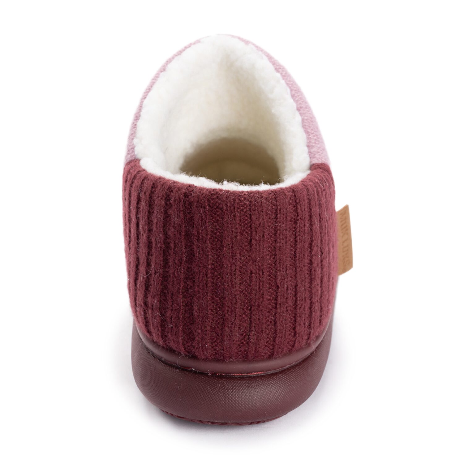 Muk Luks Ml F 26 Ds Slippers Womens Memory Foam Slip Resistant Bootie