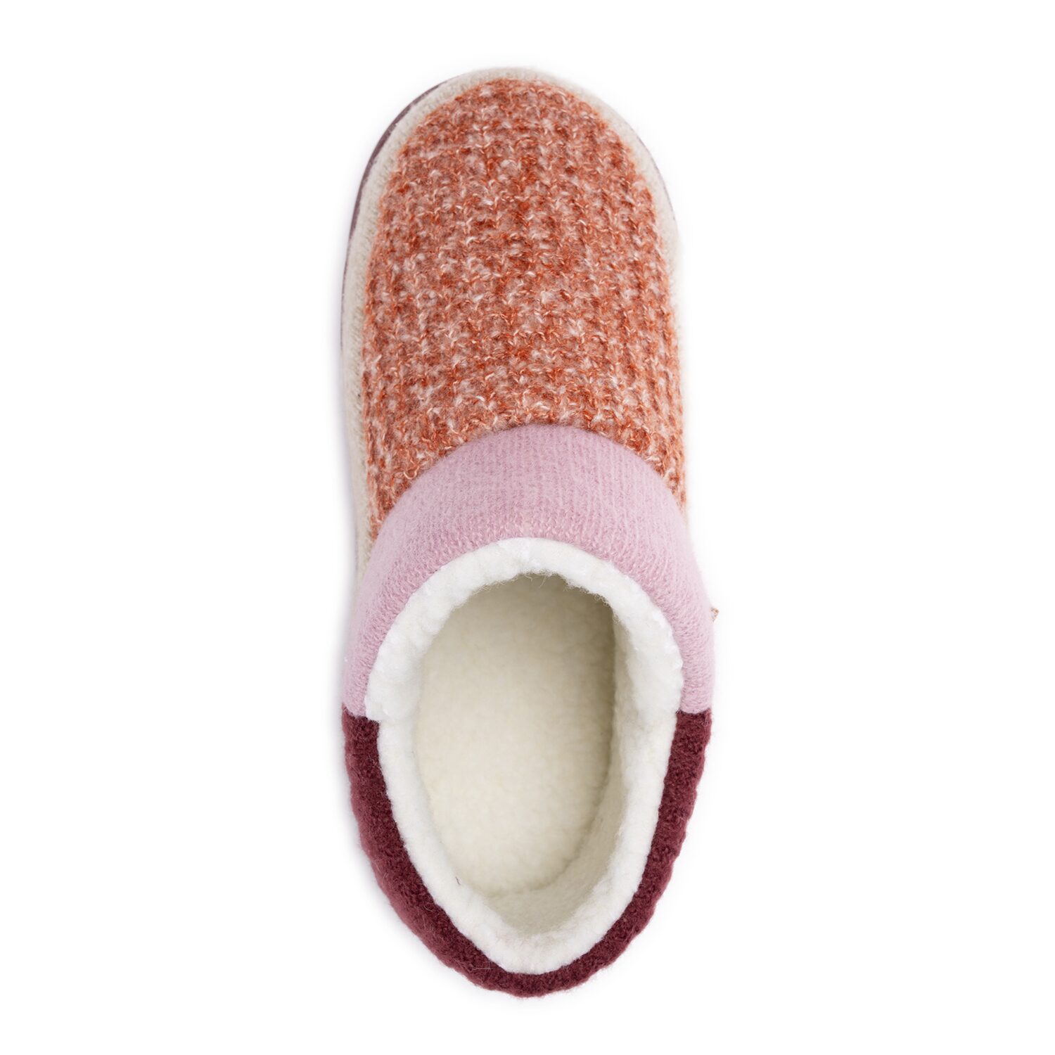 Muk Luks Ml F 26 Ds Slippers Womens Memory Foam Slip Resistant Bootie