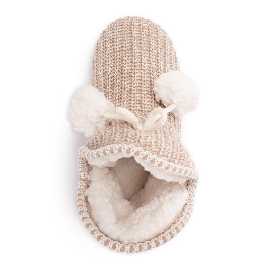 Muk Luks Womens Memory Foam Slip Resistant Bootie Slippers