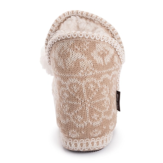 Muk Luks Womens Memory Foam Slip Resistant Bootie Slippers