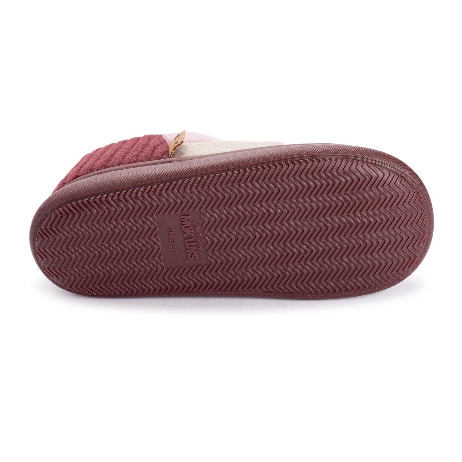 Muk Luks Ml F 26 Ds Slippers Womens Memory Foam Slip Resistant Bootie