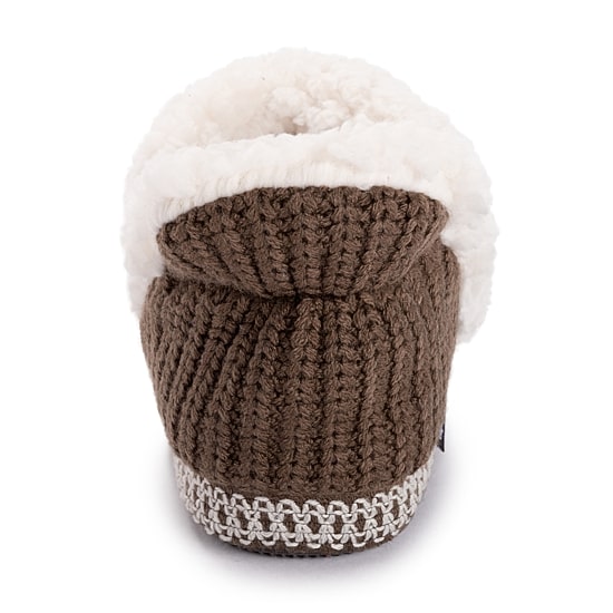 Muk Luks Womens Memory Foam Slip Resistant Slip-On Slippers