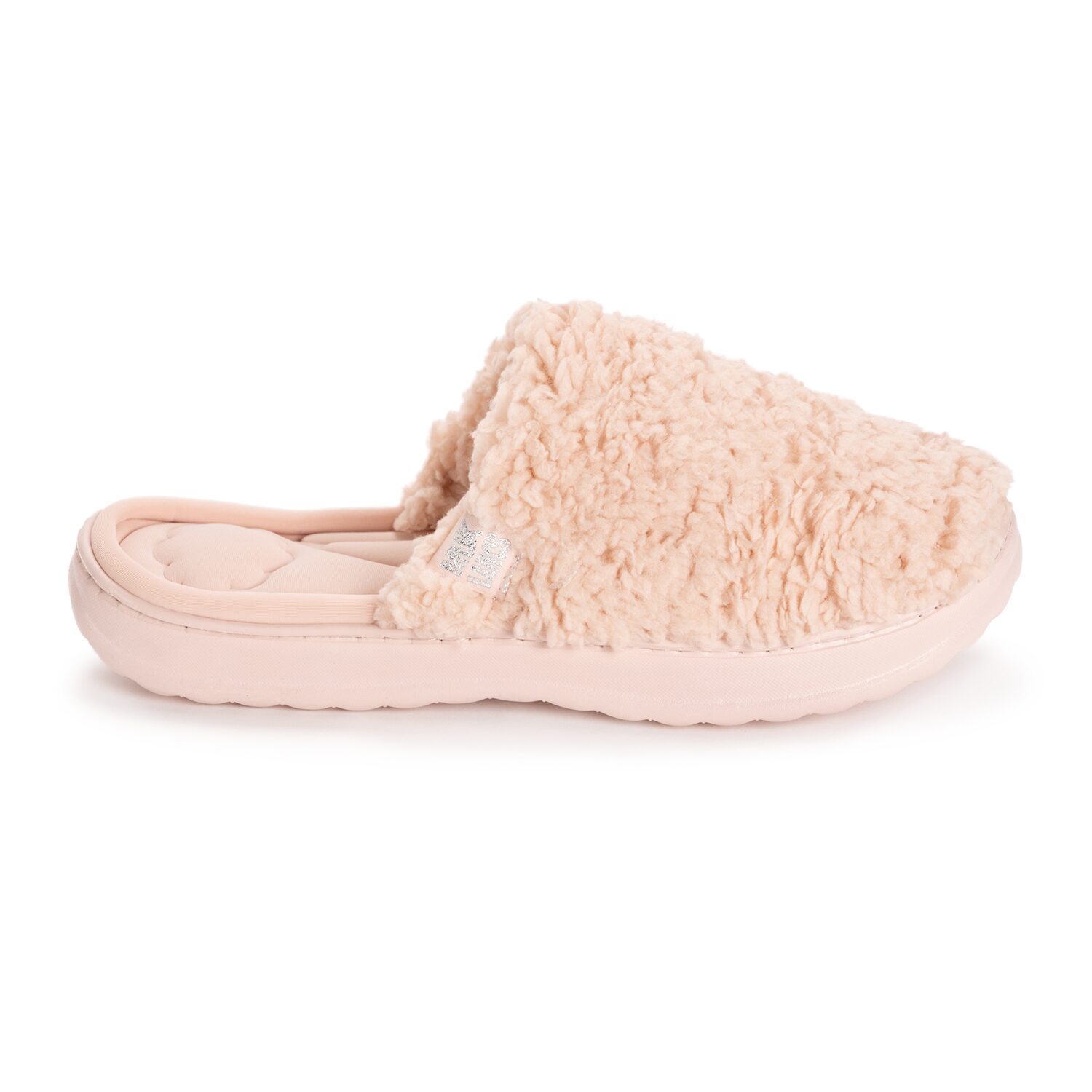 Muk Luks Ml F 26 Ds Slippers Womens Memory Foam Slip Resistant Slip-On