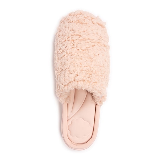 Muk Luks Ml F 26 Ds Slippers Womens Memory Foam Slip Resistant Slip-On Slippers
