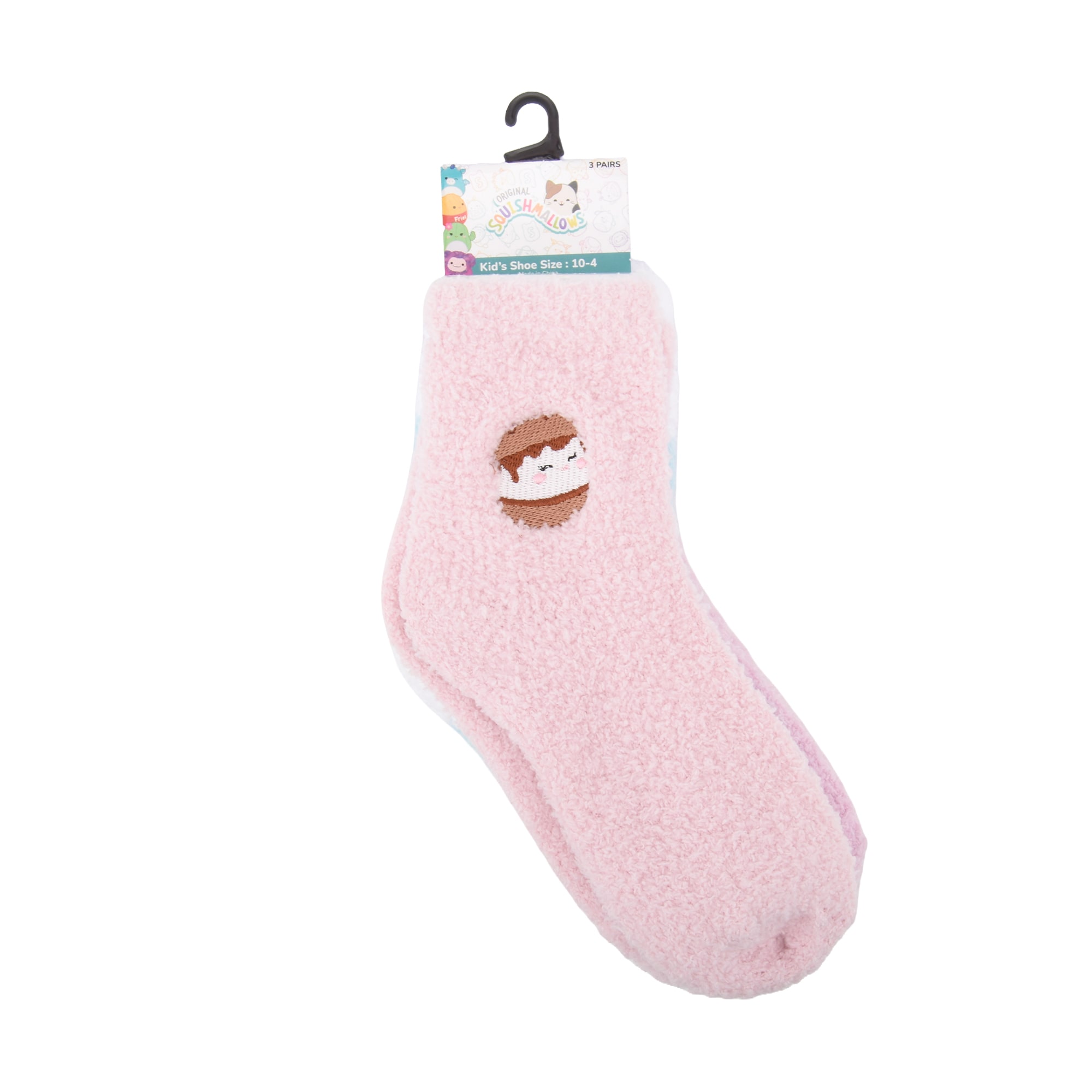 Girls 3 Pair Squishmallows Crew Socks