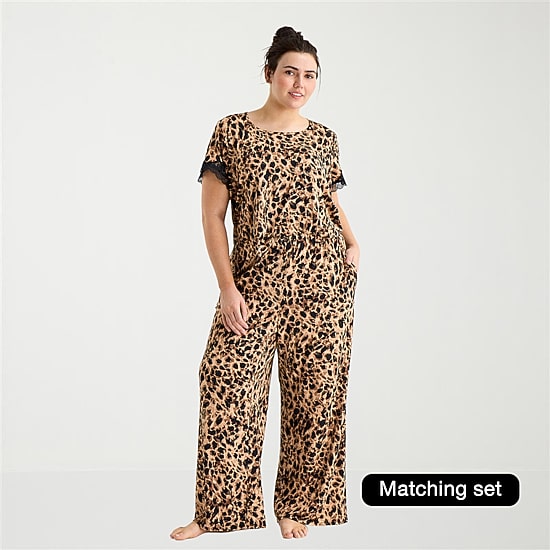 Ambrielle Womens Plus Pajama Pants