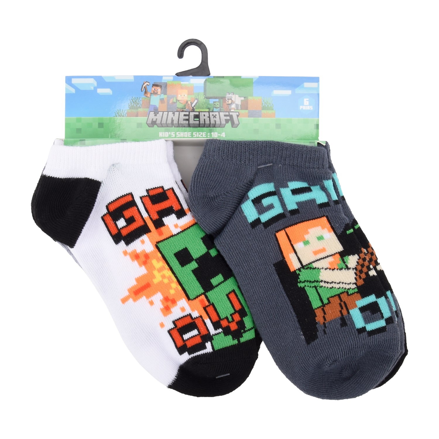 Boys 6 Pair No Show Socks