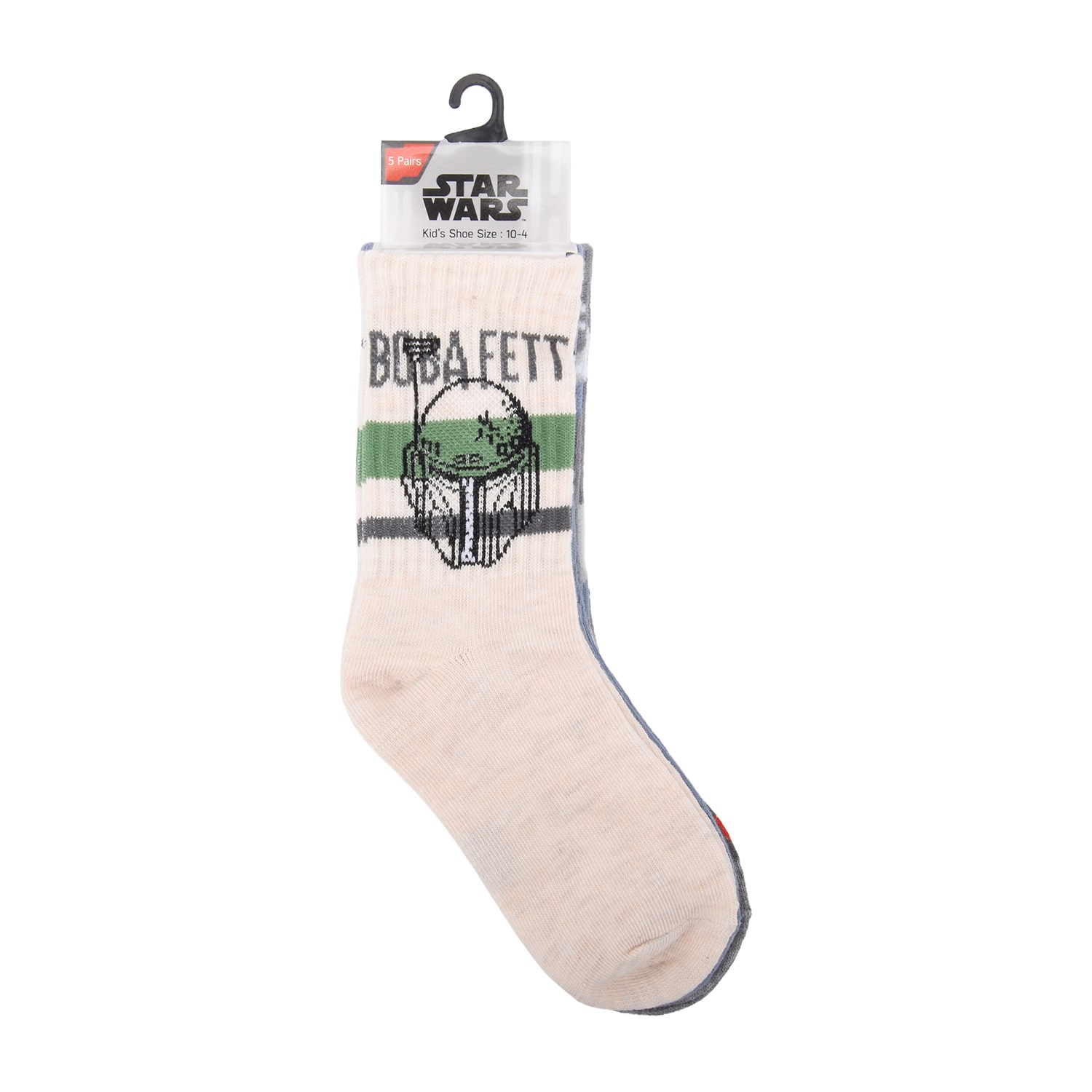 Boys 5 Pair Crew Socks