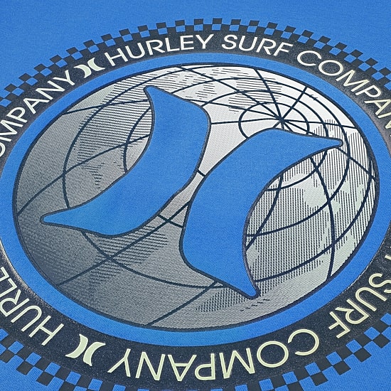 Hurley Big Kid Boys Crew Neck Short Sleeve Regular Fit Graphic T-Shirt