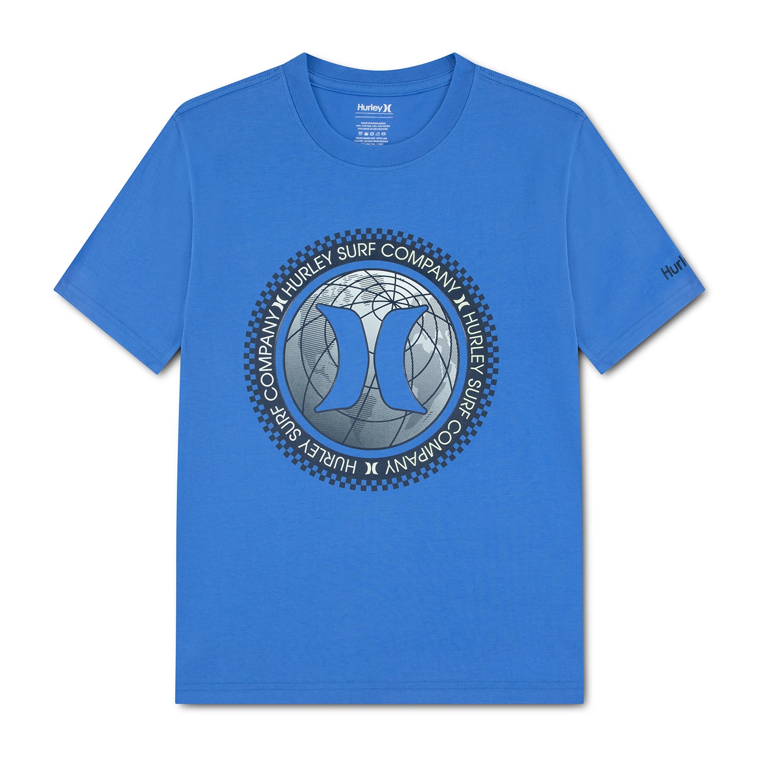 Hurley Big Kid Boys Crew Neck Short Sleeve Regular Fit Graphic T-Shirt