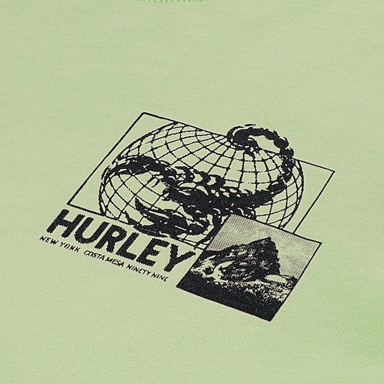 Hurley Big Kid Boys Crew Neck Short Sleeve Regular Fit Graphic T-Shirt