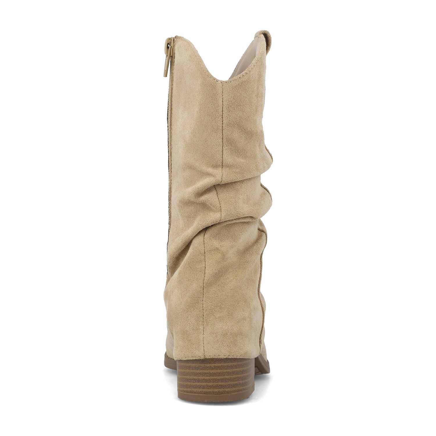 Mia Girl Little & Big Kid Girls Pansee Stacked Heel Slouch Boots