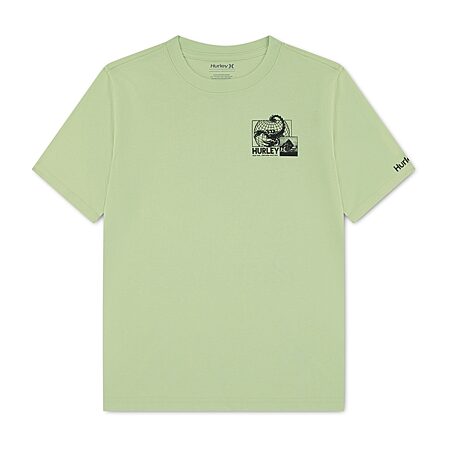 Hurley Big Kid Boys Crew Neck Short Sleeve Regular Fit Graphic T