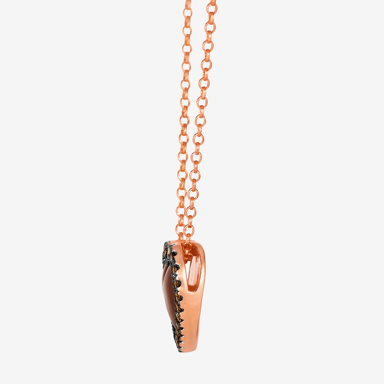 Le Vian Grand Sample Sale Le Vian Grand Sample Sale Limited Quantities! Womens 1/ CT. T.W. Natural Brown Diamond 14K Gold 19 Inch Pendant Necklace