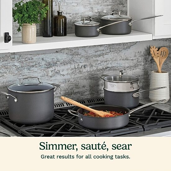 Cuisinart Hard Anodized 17-pc. Cookware Set
