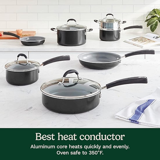 Cuisinart Advantage Ceramica XT Ceramic 11-pc Cookware Set 54C