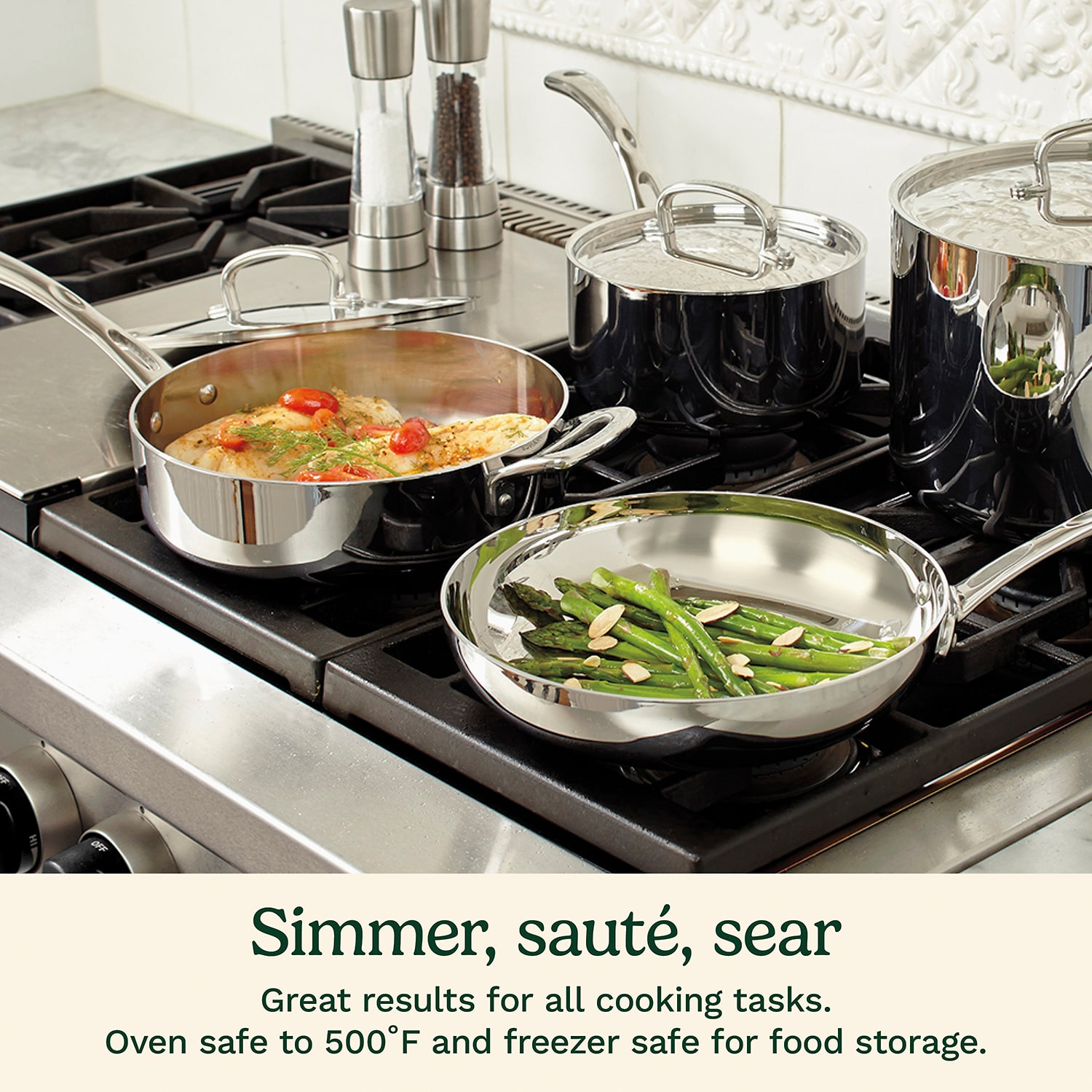 Cuisinart French Classic Stainless Steel 10-pc. Cookware Set