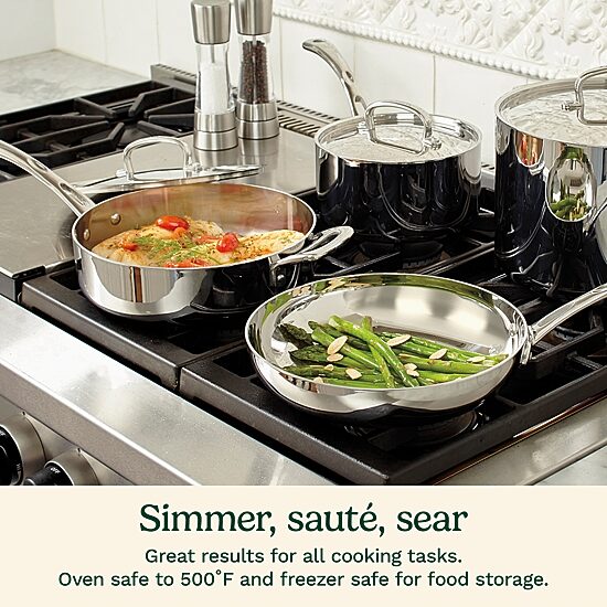Cuisinart French Classic Stainless Steel 10-pc. Cookware Set