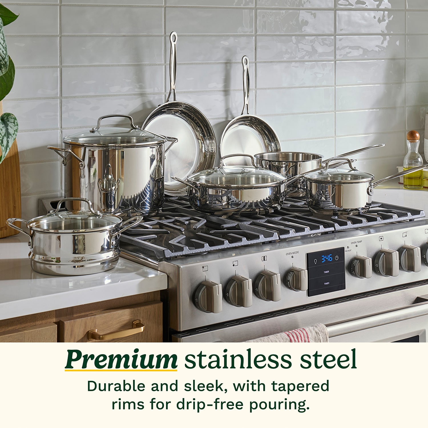 Cuisinart Stainless Steel 11-pc. Cookware Set