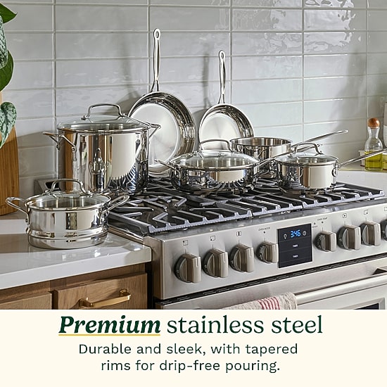 Cuisinart Stainless Steel 11-pc. Cookware Set