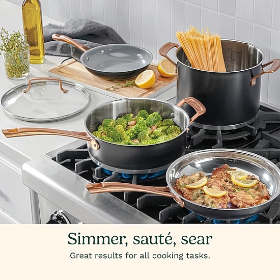Cuisinart Elegance Stainless Steel 11-pc. Cookware Set