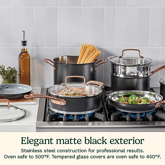 Cuisinart Elegance Stainless Steel 11-pc. Cookware Set