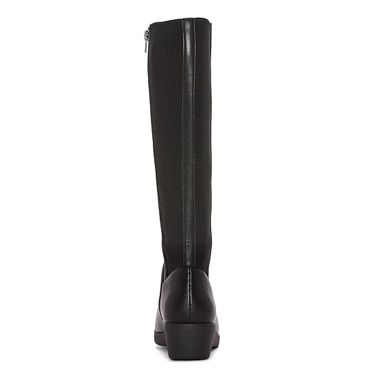 east 5th Womens Glassel Wedge Heel Riding Boots